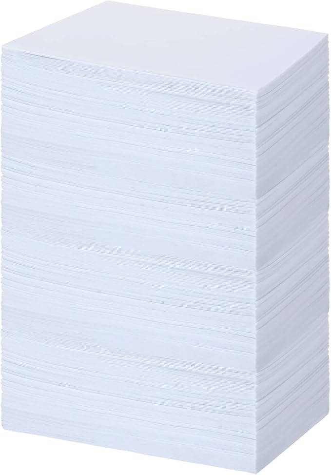 Rtteri White Felt Fabric Sheets 9 x 12 Inch Bulk, Soft Felt Squares 1 mm Thick by Rtteri