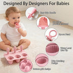 Silicone Baby Popsicle Molds for Teething Relief - Image 2