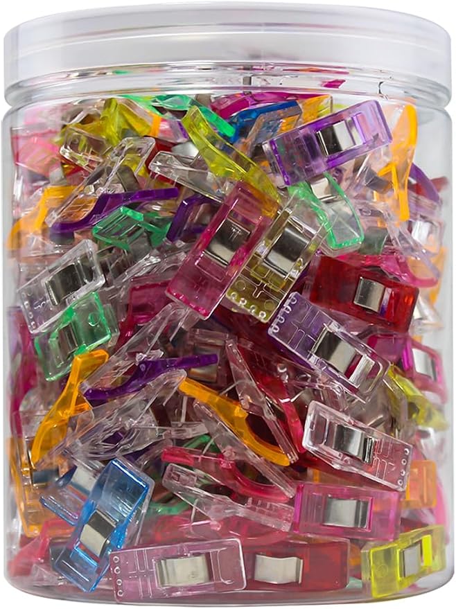 Sewing Clips, Sewing Clips for Fabric, Fabric Clips for Sewing and Quilting by OZXTYO