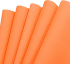 MECCANIXITY EVA Foam Sheets Orange 35.4 Inch x 19.7 Inch 2mm Thick Crafts Foam by MECCANIXITY