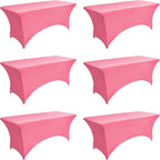 6-Pack 6ft Spandex Table Covers by Unknown