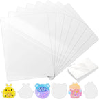 30 Clear Resin Shaker Film Transparent by FUNSHOWCASE