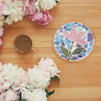 WEBEEDY DIY Mosaic Craft Kit 3 Sets Flower Mosaic Bamboo Coasters Kits - Image 8