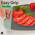 GORILLA GRIP BPA-Free Reversible Kitchen Cutting Board Set of 3, US Designed - Image 8