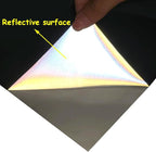 HTVVETUR Reflective Heat Transfer Vinyl Roll 12 Inch by 5 Feet Iron on DIY - Image 2