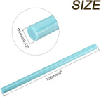 uxcell Mini Hot Glue Sticks for Glue Gun 11mm x 200mm Light Blue 12pcs - Image 2