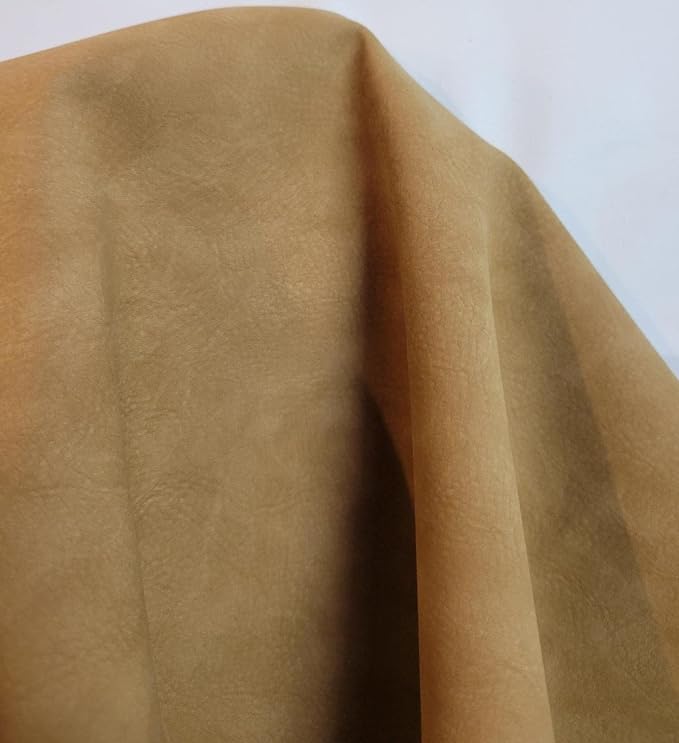 NAT Leathers | Calf Soft Faux Vegan Leather PU | 1 Yard Cut by Yard | Synthetic - Image 5