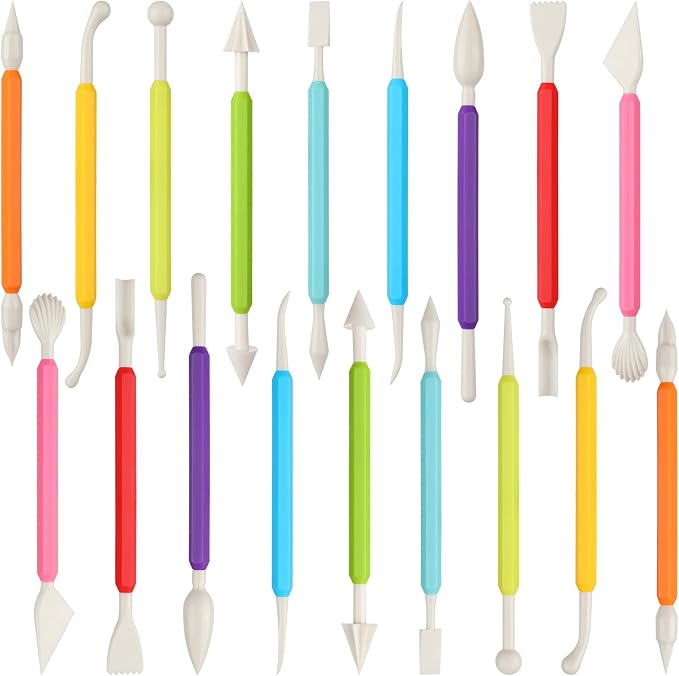 36PCS Clay Sculpting Tools, Double Head Air Dry Clay Carving Tools Kits by Unknown
