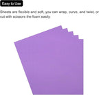 MECCANIXITY EVA Foam Sheets Dark Purple 19.7 Inch x 19.3 Inch 1mm Thick Crafts - Image 4