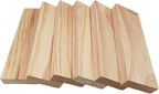 6PCS Rectangle Wood Boards Unfinished Wood Blocks - Image 5