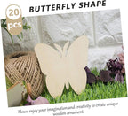 Cabilock 20pcs Unfinished Solid Wood Boards - Image 2