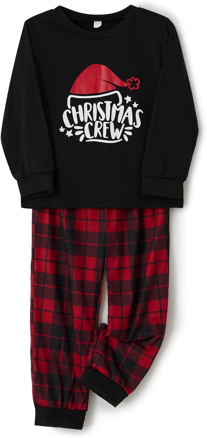 Awoscut Family Christmas Pajamas Matching Pajamas for Family, Xmas PJs Sets Holiday Sleepwear