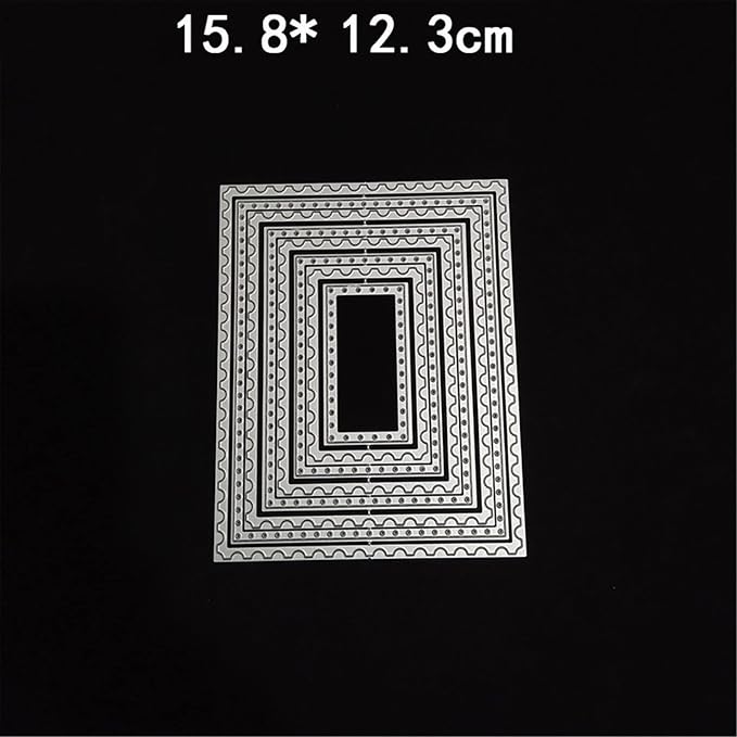 Mvchifay Cutting Dies Metal Stencils Scrapbooking Tool DIY Craft Carbon Steel - Image 2