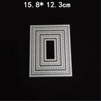 Mvchifay Cutting Dies Metal Stencils Scrapbooking Tool DIY Craft Carbon Steel - Image 2