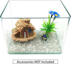 WAYBER Glass Stones, 1Lb/460g Irregular Sea Glass Dercorative Rocks Non-Toxic - Image 3