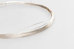 CRAFT WIRE 28 Gauge, 925 Sterling Silver Wire Half Hard Made in USA - 1FT | - Image 3