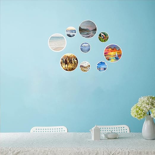 10 Pieces Clear Circle Acrylic Sheet, 1/8" Thickness, 6 Inch Plexiglass Circle - Image 7