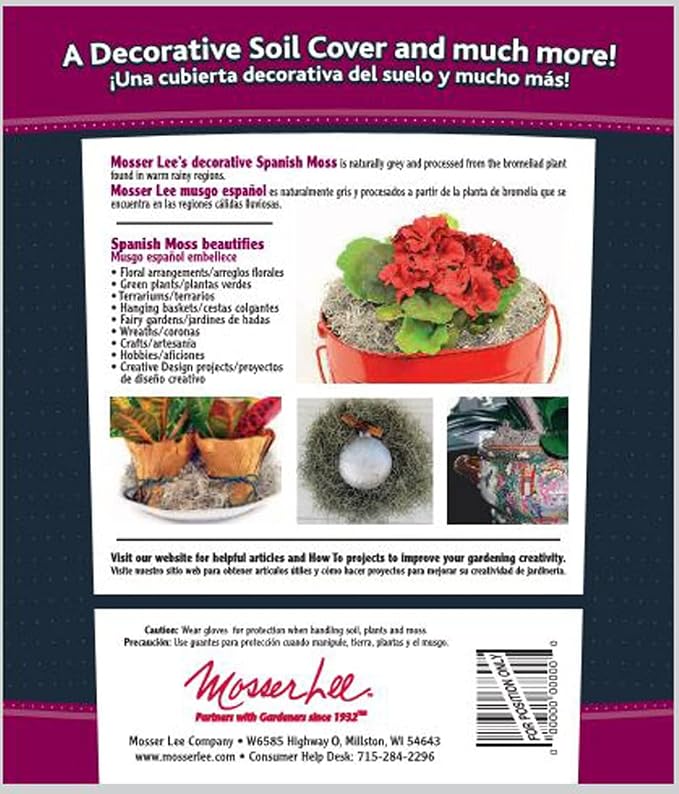 Mosser Lee ML0560 Spanish Moss, 250 Cubic Inches - Image 2