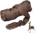 Llama Wool roving, 1 lb. Best for Needle Felting, handcrafts and Spinning. by Kondoosnaturalfibers