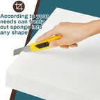 Frienda 1 Pack 36" x 24" x 3" Upholstery High Density Craft Sheets Cushion Foam - Image 5