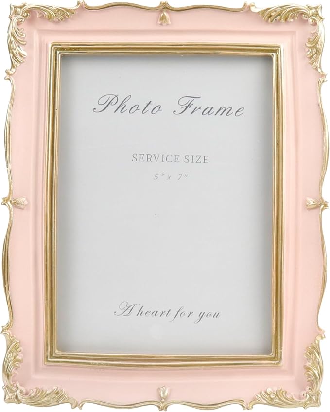 Coshar Vintage Photo Frame 5 x 7 Inch Antique Picture Frame | Glass Front by Coshar