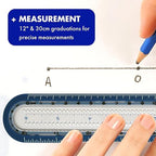 Helix USA Circle Ruler, Color May Vary - Image 4