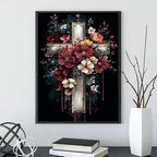 Flower Stamped Cross Stitch Kits - Image 3