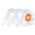 288 Rolls Double Sided Tape, Nano Tape, Transparent Adhesive Tape, Traceless by SUTOUG