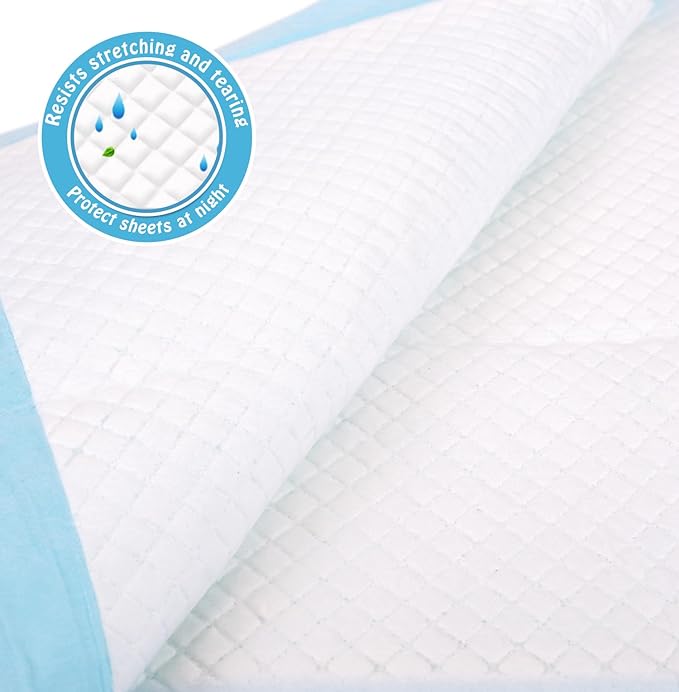 Small Disposable Bed Pads,(18" x 24",30Pads) Leak-Proof Breathable Incontinence Bed Pads for Children and Pets,High Absorbency Bed Pads for Incontinence Disposable