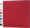 potricher 10 x 10 Inch DIY Scrapbook Album 40 Pages Hardcover Kraft Paper Scrap by potricher