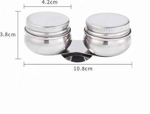 1 Set Stainless Steel Art Oil Pot - Image 2