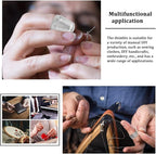 10 Pcs Sewing Thimbles for Hand Sewing, Leather Thimbles, Metal Sewing Finger - Image 7