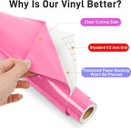 IModeur Glossy Pink Permanent Vinyl - Image 2