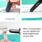 Nova Precision Craft & Hobby Knife, Premium Safety Cutter - Image 3