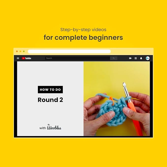The Woobles Crochet Kit for Beginners - Image 4