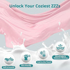 Sasttie Pregnancy Pillows for Sleeping, Jumbo U Shaped Cooling Full Body Pillow - Image 4