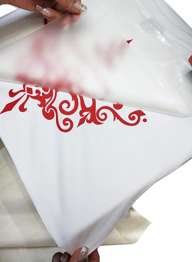 guangyintong Heat Transfer Vinyl Red HTV Rolls, Matte Surface, PVC Material - Image 6