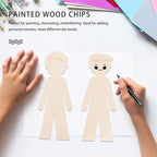 STOBOK 20Pcs Unfinished Wood Slices - Image 4