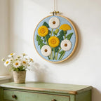 INFUNLY Dandelion Daisy Punch Needle Kit - Image 3
