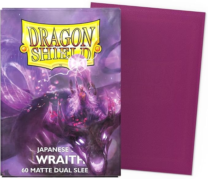 Dragon Shield - Matte Dual - Japanese Size Card Sleeves | 60 CT - Smooth & - Image 2