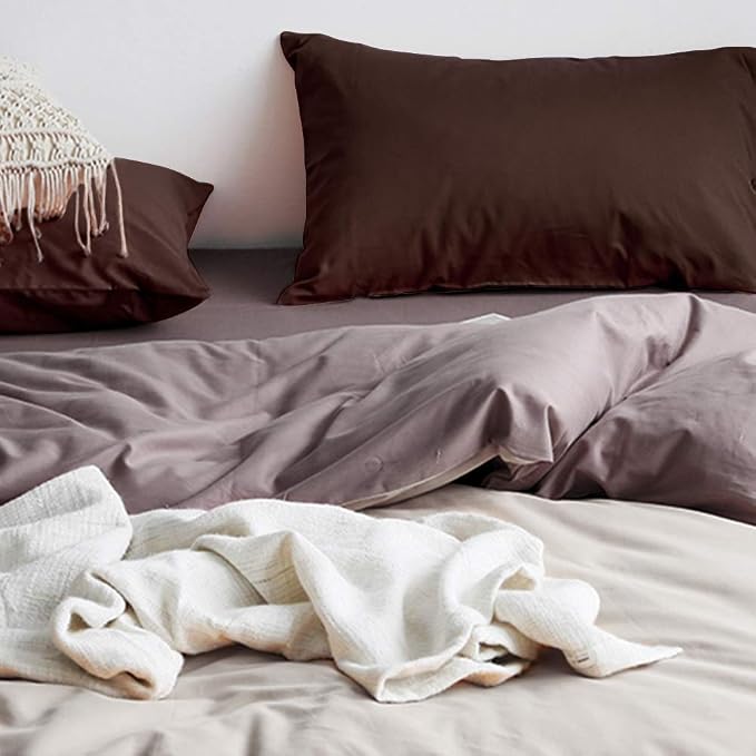 FLXXIE Pillow Cases Queen, Soft Microfiber Pillow Covers - Image 5