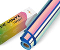 HTVRONT Holographic Opal Blue Permanent Vinyl by HTVRONT