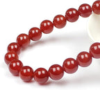 MJDCB Natural Stone Bead Red Cornelian Gemstone Loose Beads - Image 2