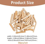 SUPERFINDINGS 300g Natural Driftwood Pieces DIY Dried Wood Sticks Unfinished - Image 2