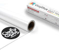 VinylRus White Puff Vinyl Heat Transfer 3D -12” x 6ft Puff Iron on Vinyl by VinylRus