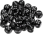 Tupalizy 10mm Acrylic Dice Beads Small 6 Sided Dice Charms by Tupalizy