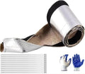 Automotive Heat Shield Sleeve, 1/2" x 10 Ft Aluminized Sleeving by Unknown