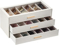 Lolalet Sunglasses Storage Box for Women, Eyewear Eye Glass Organizer by Lolalet