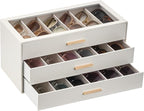 Lolalet Sunglasses Storage Box for Women, Eyewear Eye Glass Organizer by Lolalet