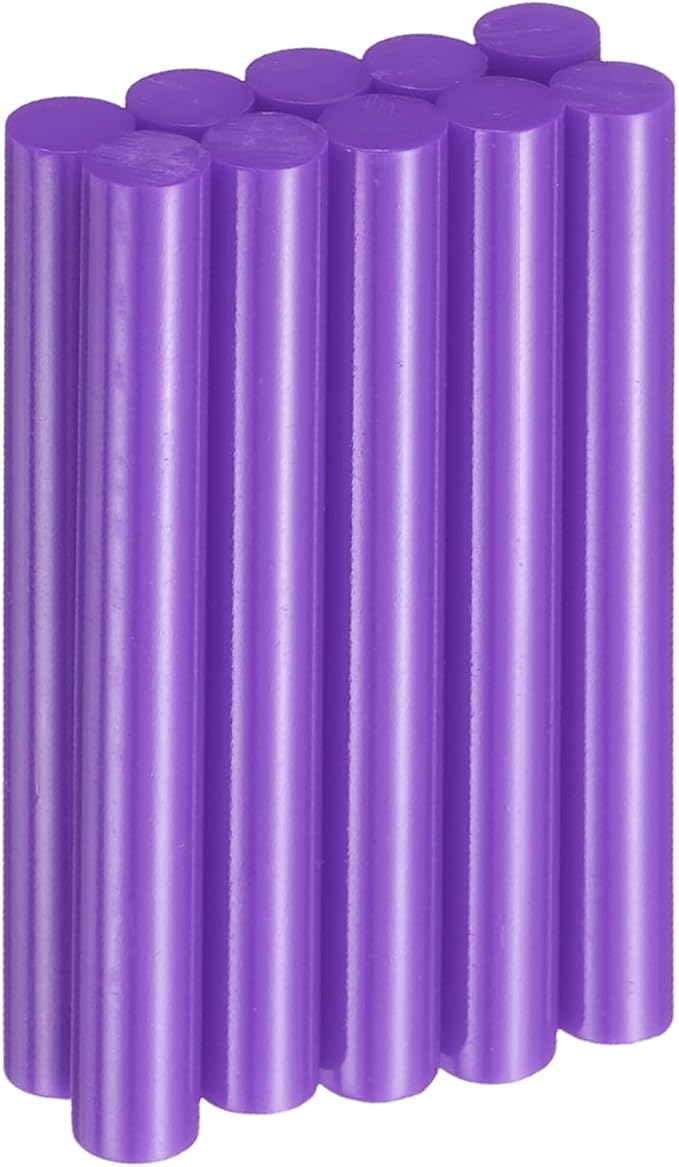 HARFINGTON 10pcs Hot Glue Sticks 0.43" Dia x 3.94" Long EVA Mini Hot Melt by HARFINGTON
